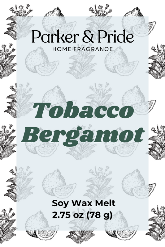 Tobacco Bergamot - Wax Melt 2.75oz